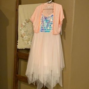 Little girl tule dress